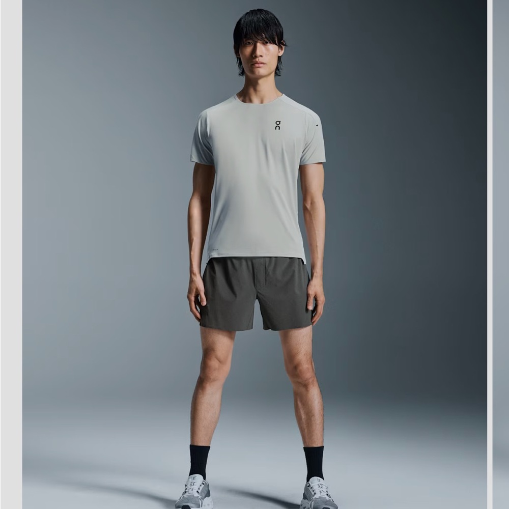 On Cloud Men's Gray Light Shorts
